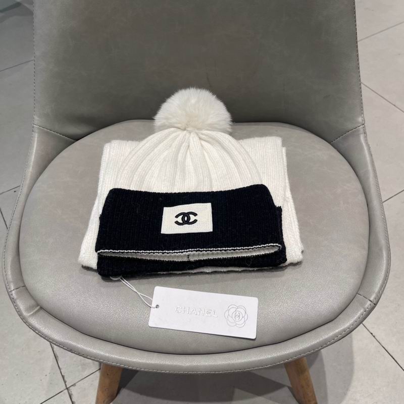Chanel scarf hat (152)