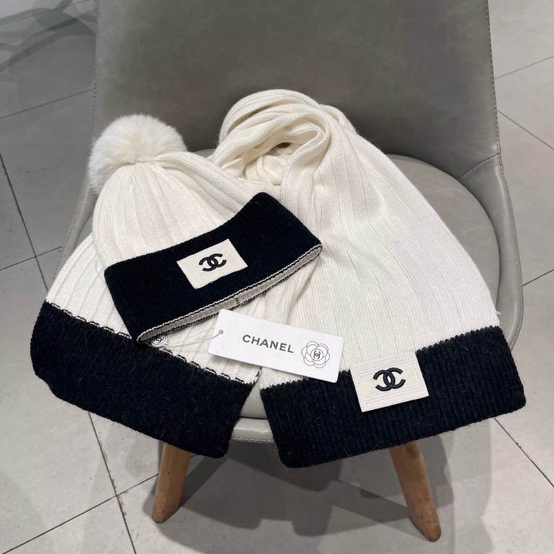 Chanel scarf hat (157)