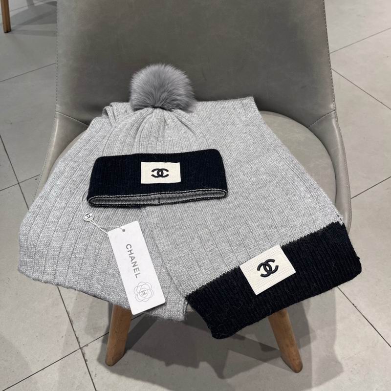 Chanel scarf hat (164)