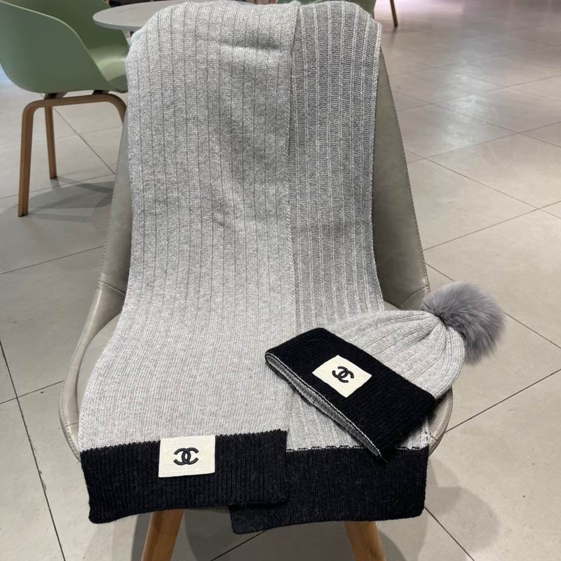 Chanel scarf hat (167)