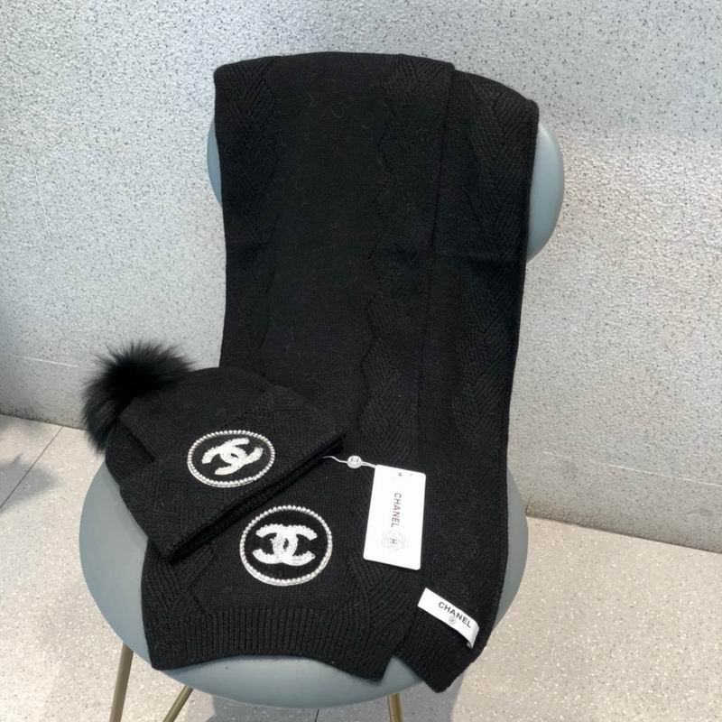 Chanel scarf hat (278)