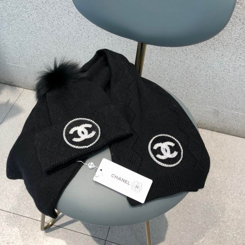 Chanel scarf hat (283)