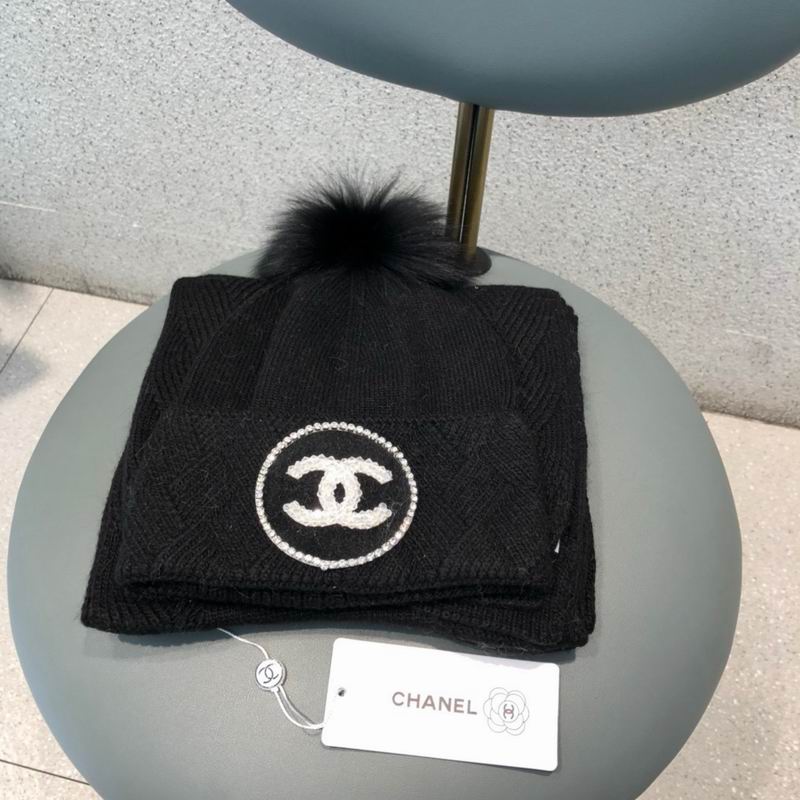 Chanel scarf hat (285)
