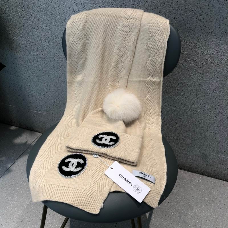 Chanel scarf hat (287)