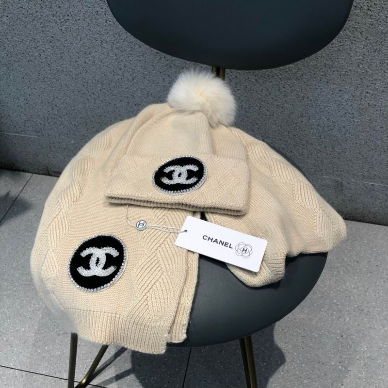 Chanel scarf hat (291)