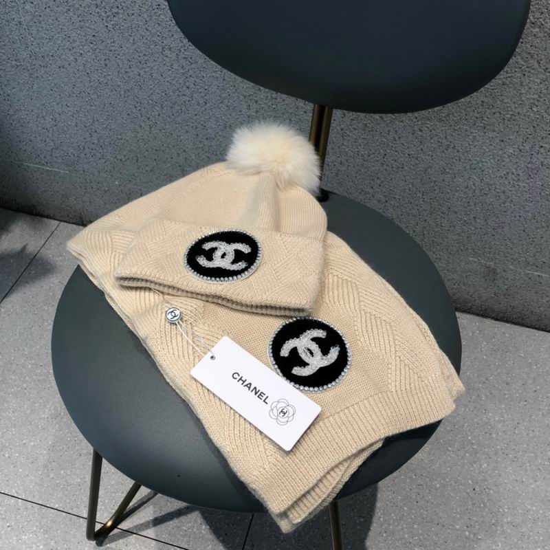 Chanel scarf hat (293)