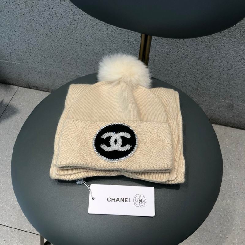 Chanel scarf hat (294)