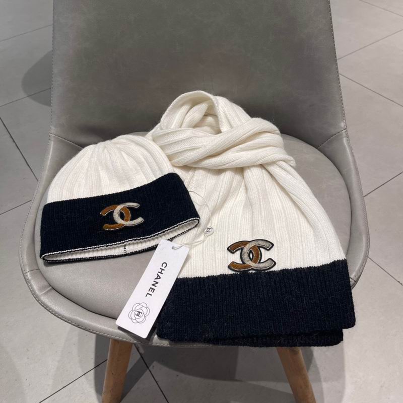 Chanel scarf hat (300)