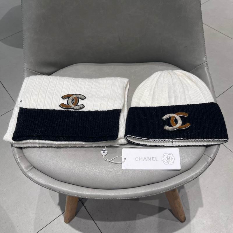 Chanel scarf hat (302)