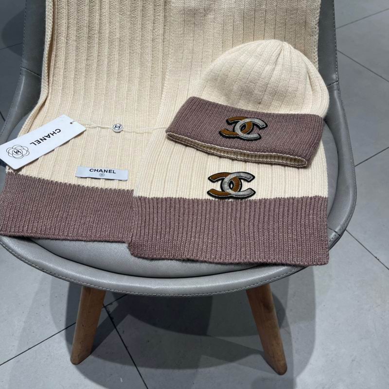Chanel scarf hat (304)