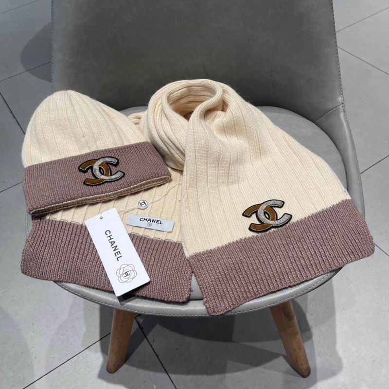 Chanel scarf hat (306)