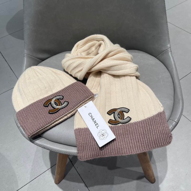 Chanel scarf hat (308)