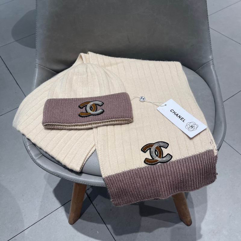 Chanel scarf hat (309)