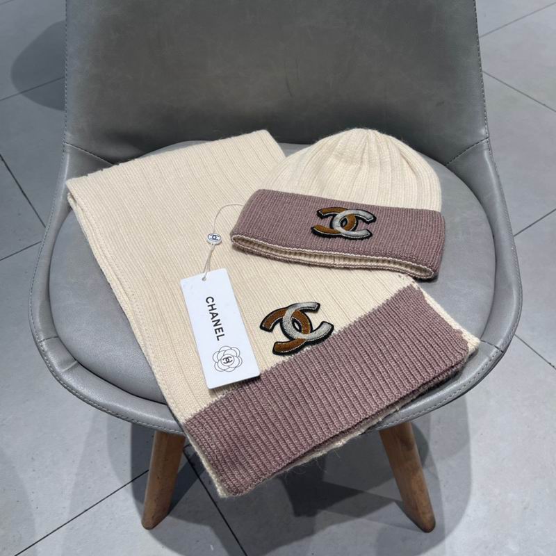 Chanel scarf hat (310)