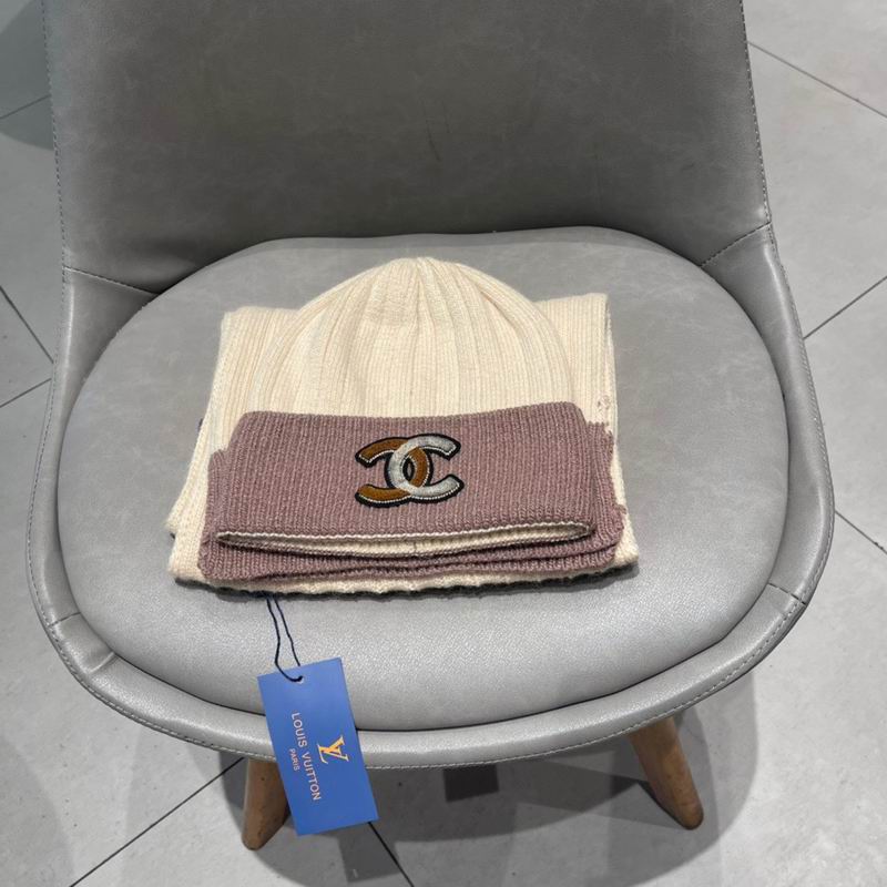 Chanel scarf hat (311)