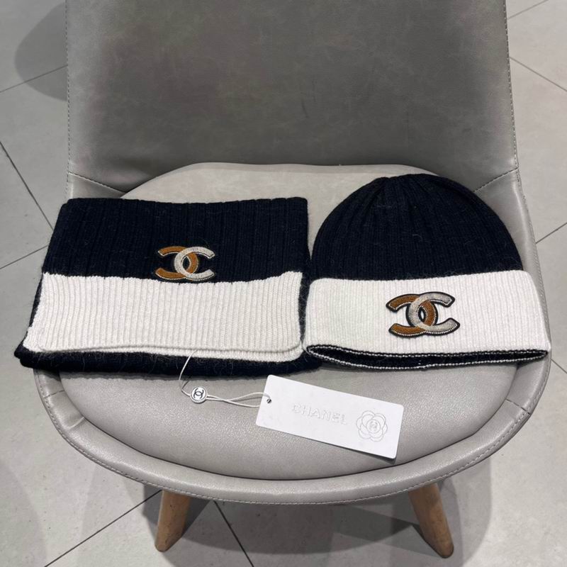 Chanel scarf hat (316)