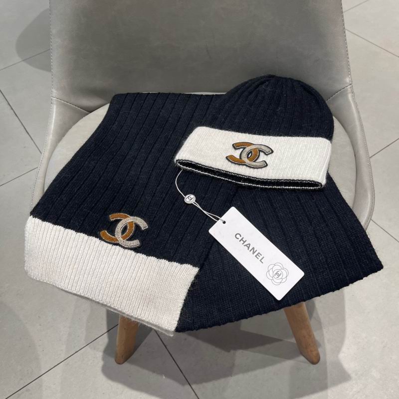 Chanel scarf hat (318)