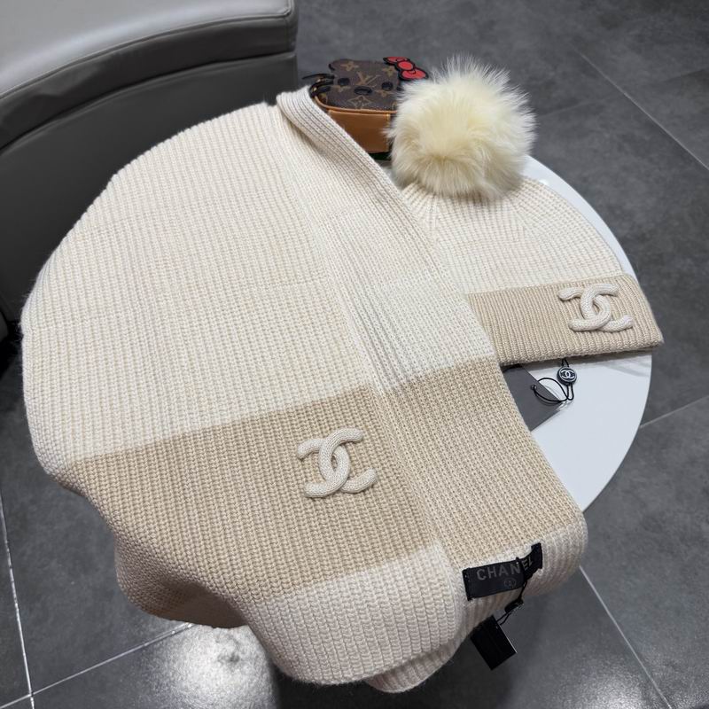 Chanel scarf hat (376)