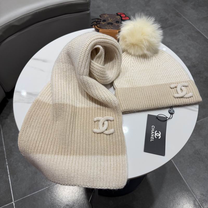 Chanel scarf hat (380)