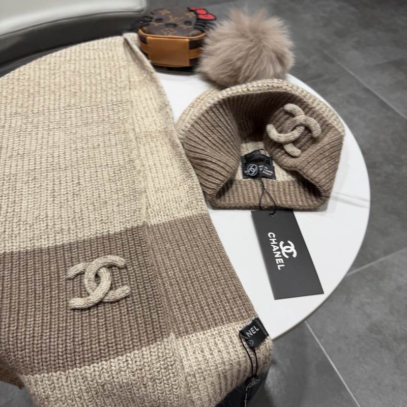 Chanel scarf hat (384)