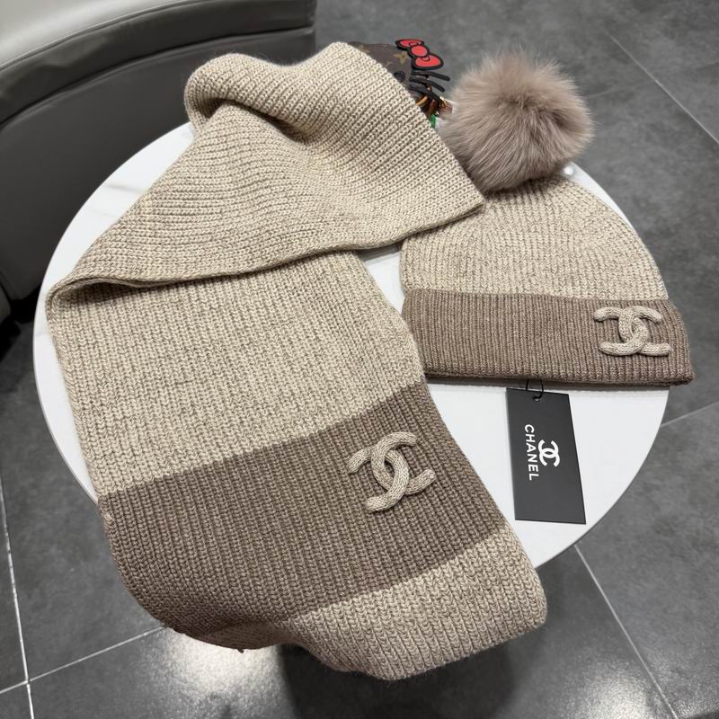 Chanel scarf hat (389)