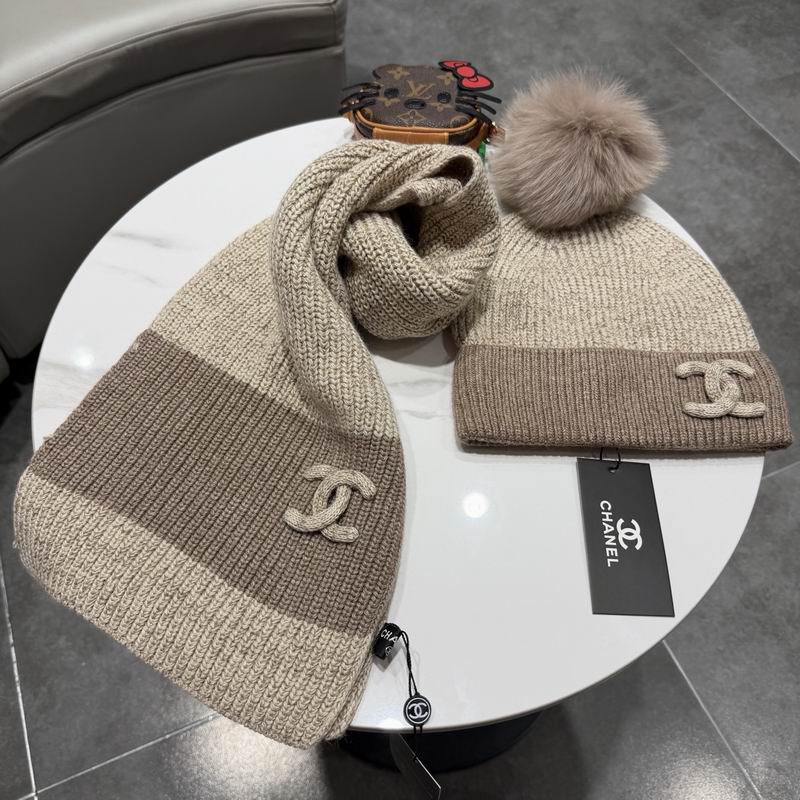 Chanel scarf hat (390)