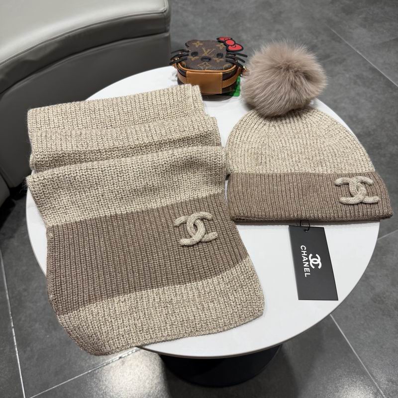 Chanel scarf hat (391)