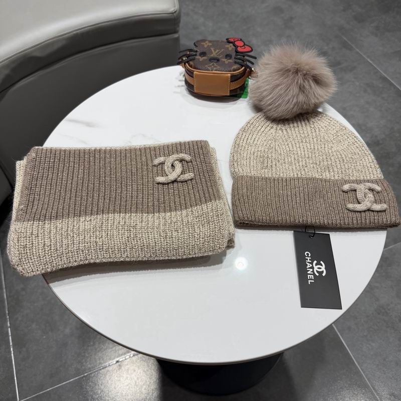 Chanel scarf hat (392)