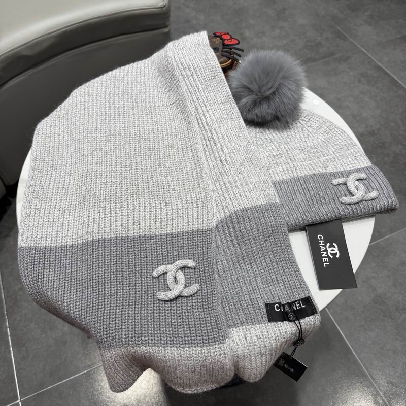Chanel scarf hat (394)