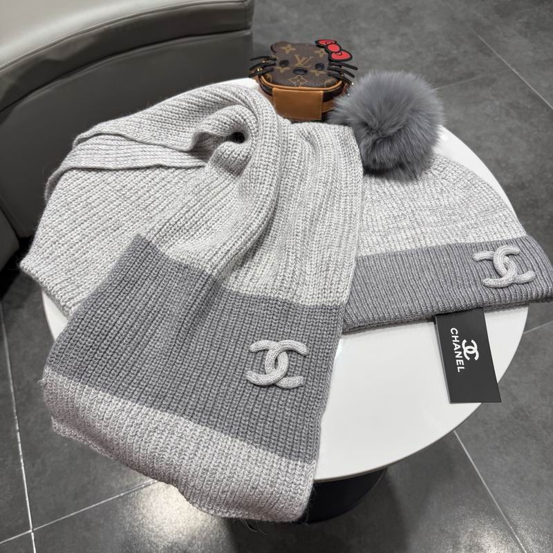 Chanel scarf hat (399)