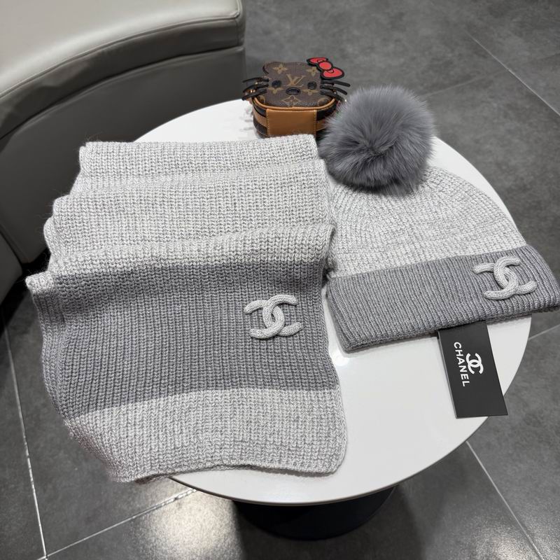 Chanel scarf hat (400)