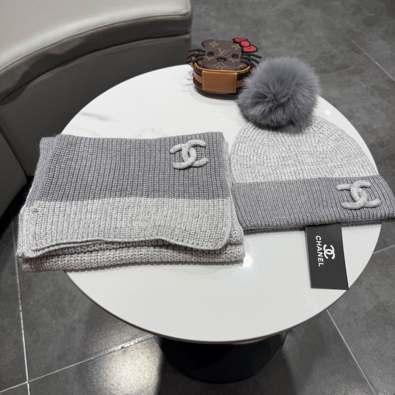 Chanel scarf hat (401)