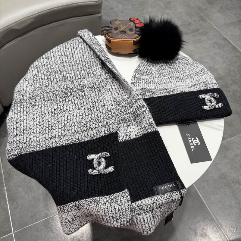 Chanel scarf hat (403)