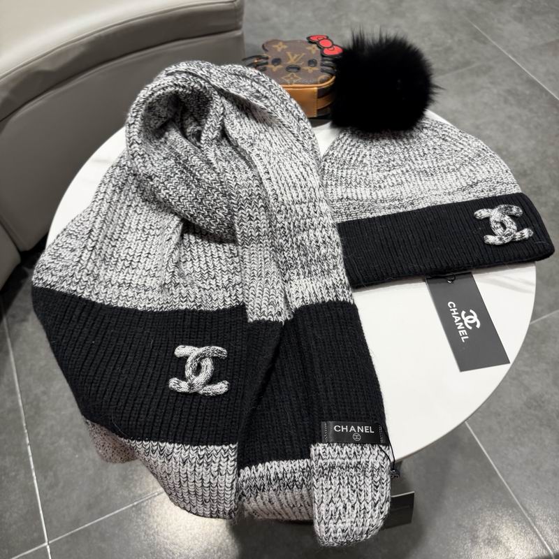 Chanel scarf hat (404)