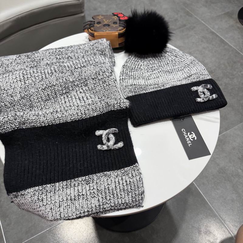 Chanel scarf hat (409)