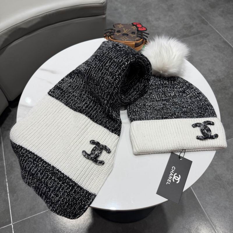 Chanel scarf hat (416)