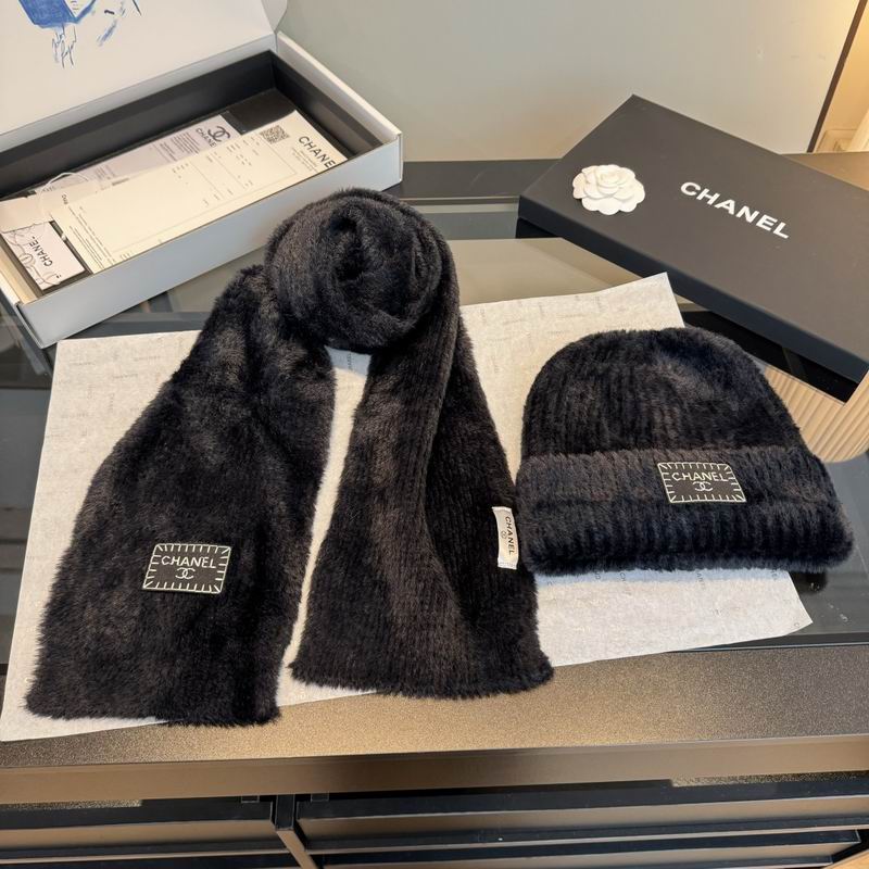 Chanel scarf hat (5)