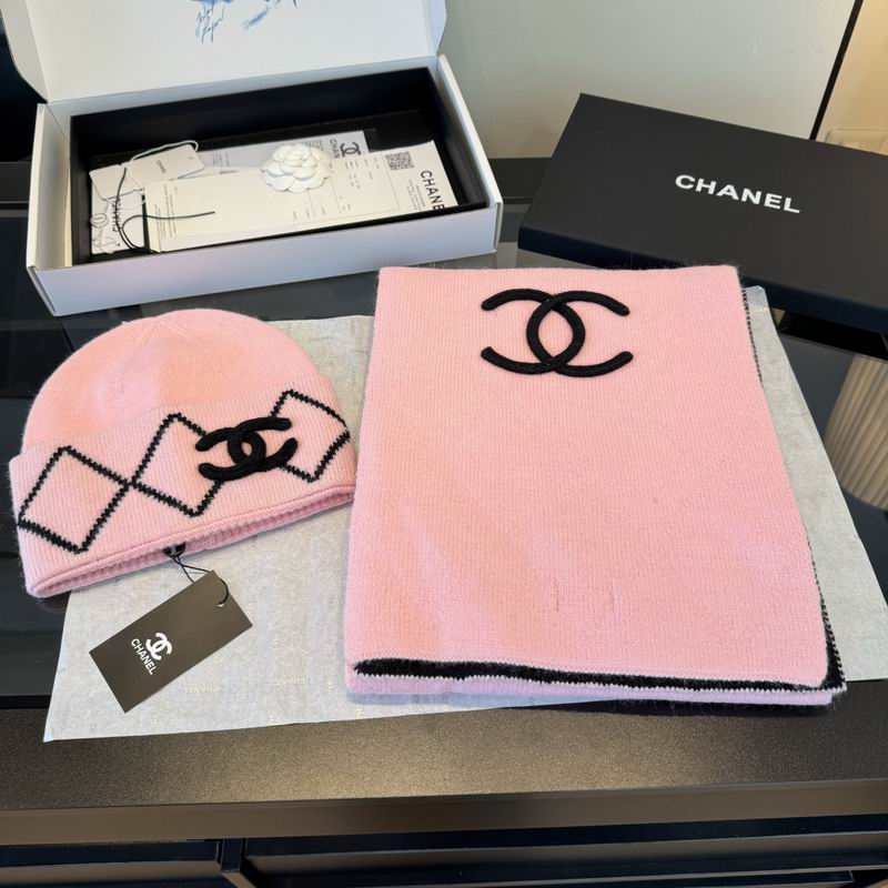 Chanel scarf hat (56)