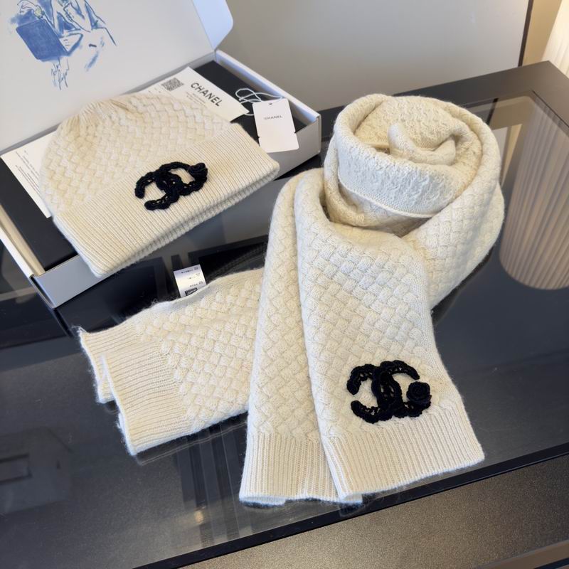 Chanel scarf hat (655)