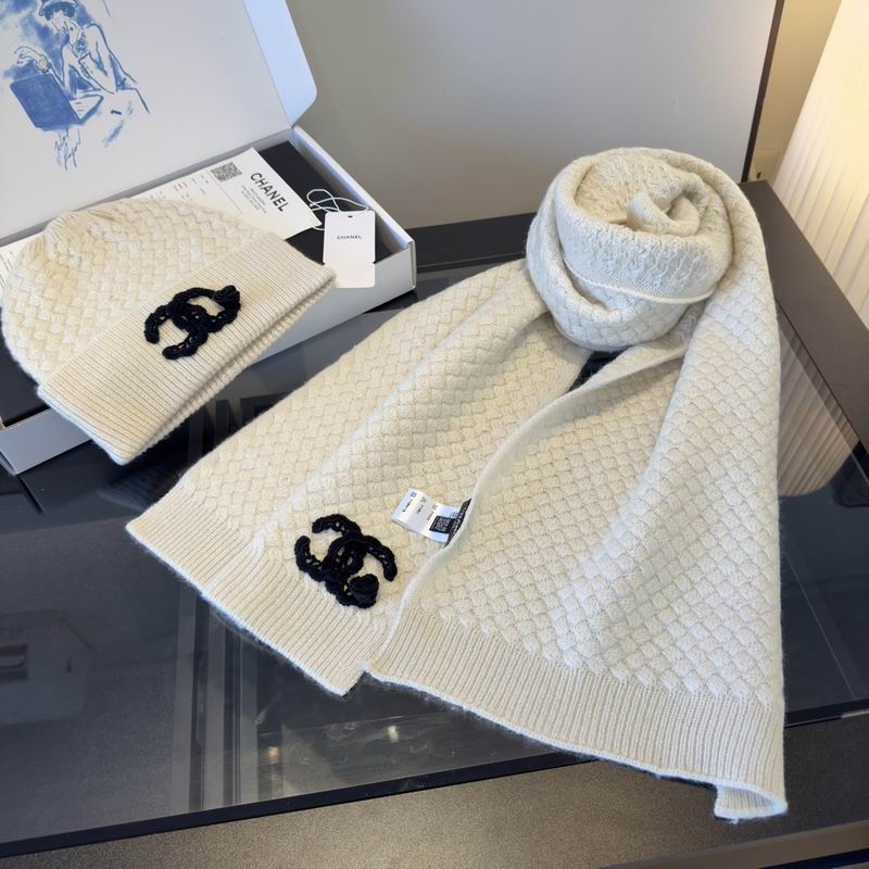 Chanel scarf hat (659)