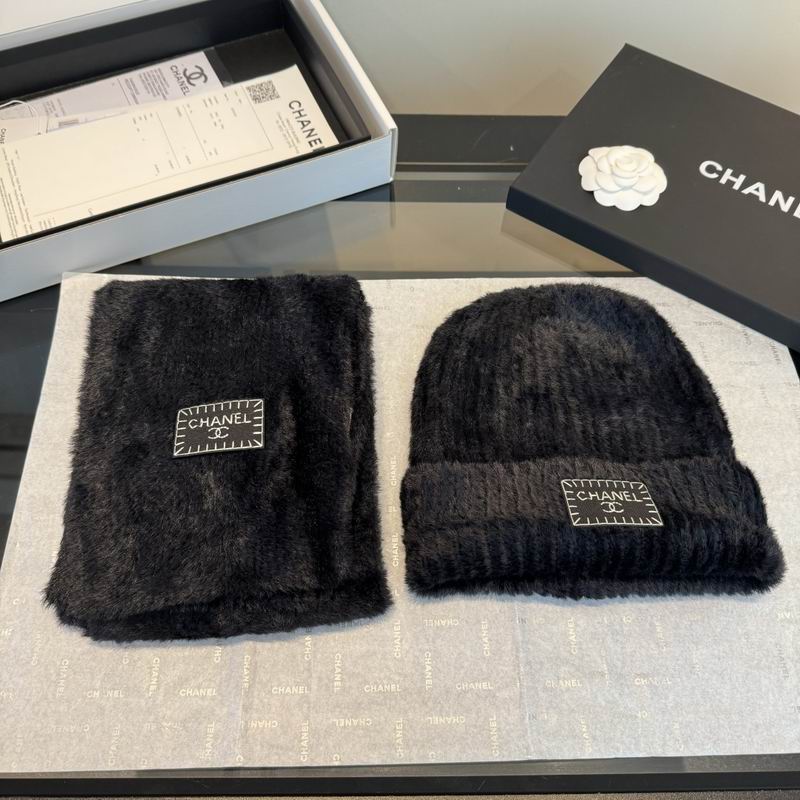 Chanel scarf hat (7)