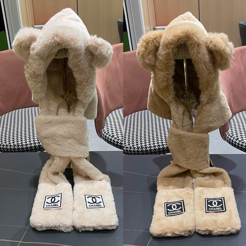 Chanel scarf hat (740)