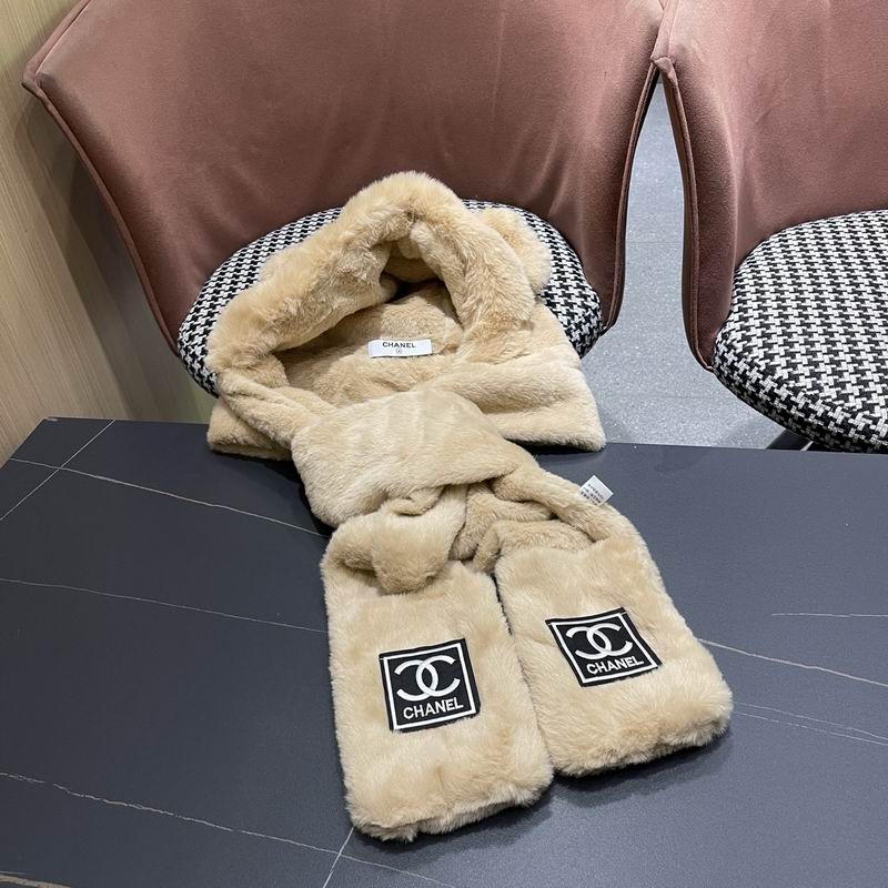 Chanel scarf hat (741)