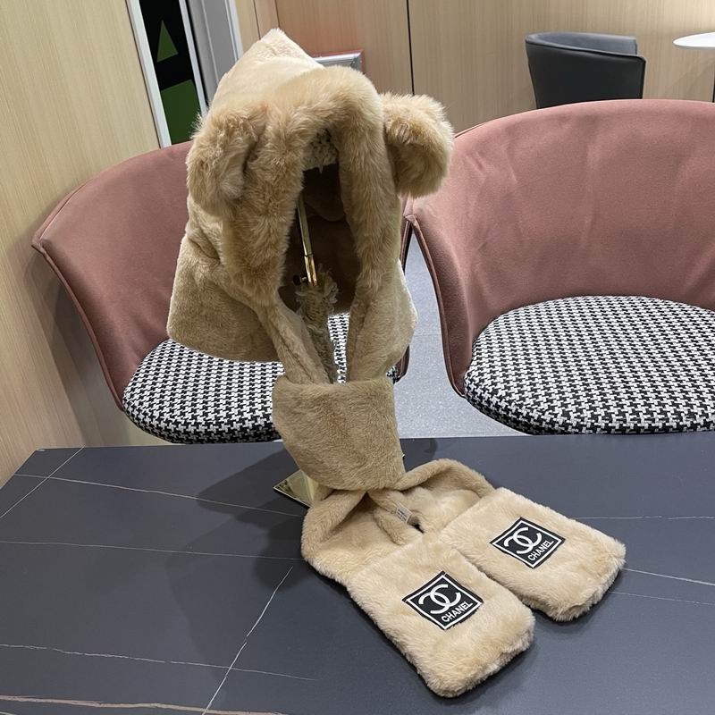 Chanel scarf hat (747)