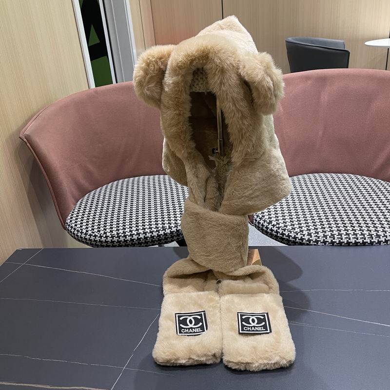 Chanel scarf hat (748)