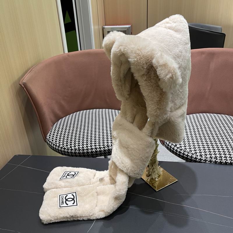 Chanel scarf hat (759)