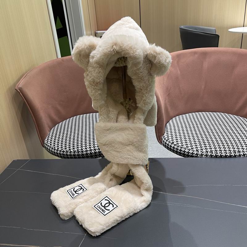 Chanel scarf hat (760)