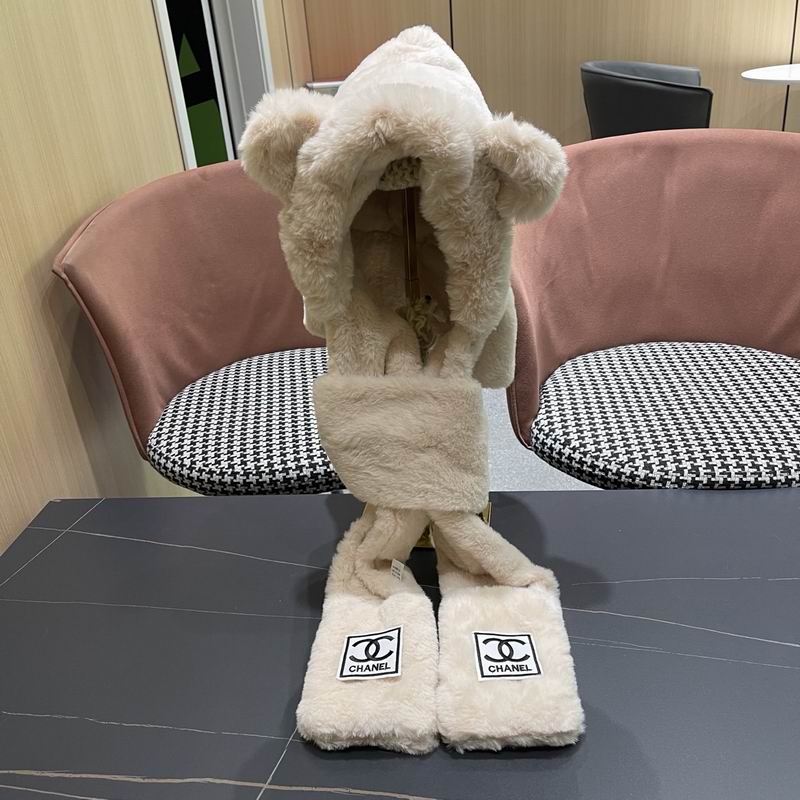 Chanel scarf hat (761)