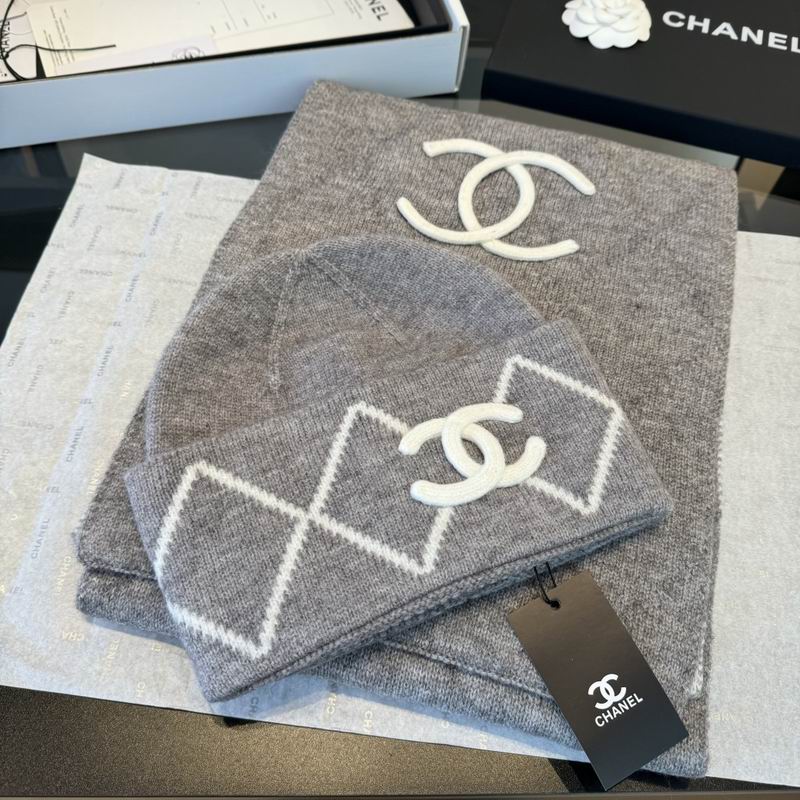 Chanel scarf hat (79)