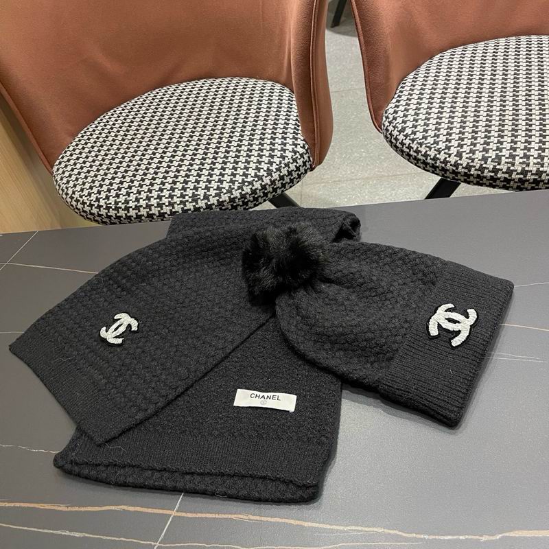 Chanel scarf hat (804)